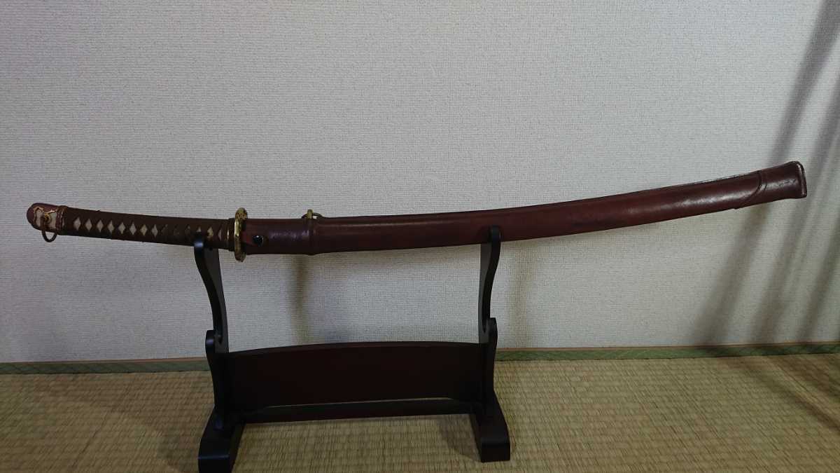 本歌 拵え 軍刀 サーベル 陸軍 海軍 旧日本軍 木刀 つなぎ 将校 刀