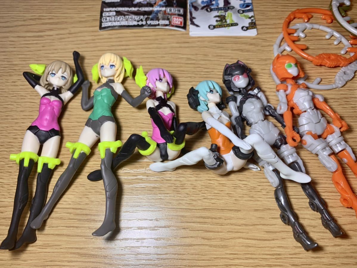 1円スタート 換装少女 換装重機 コミットボディ ジャンク カスタム品 バンダイ ガチャガチャ ガシャポン フィギュア 売買されたオークション情報 Yahooの商品情報をアーカイブ公開 オークファン Aucfan Com