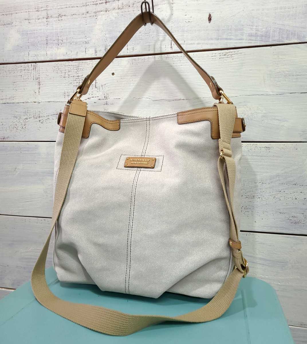 美品☆BURBERRY バーバリー ブルーレーベル 2way ショルダーバッグ