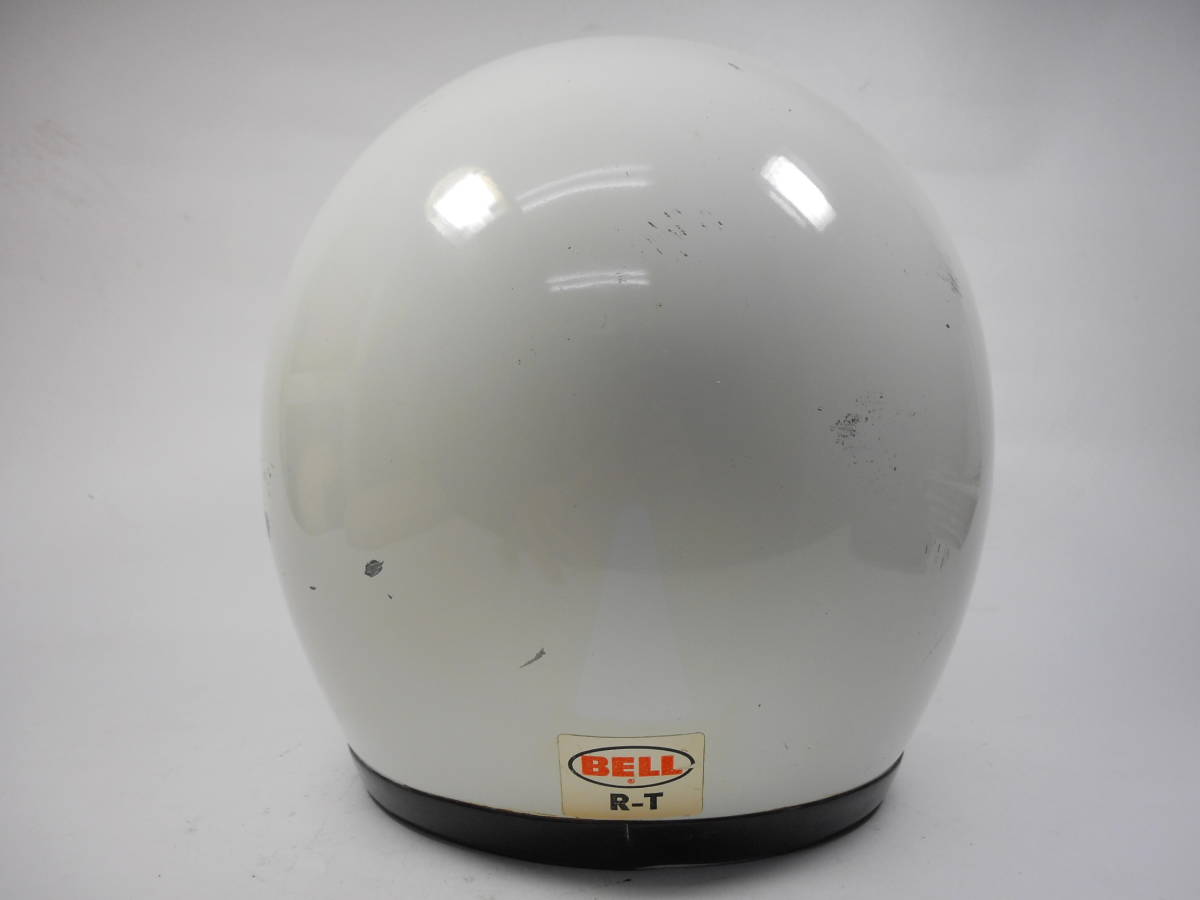 最初期！70s BELL R-T ジェットヘルメット 7 1/8 目深加工済み ☆70
