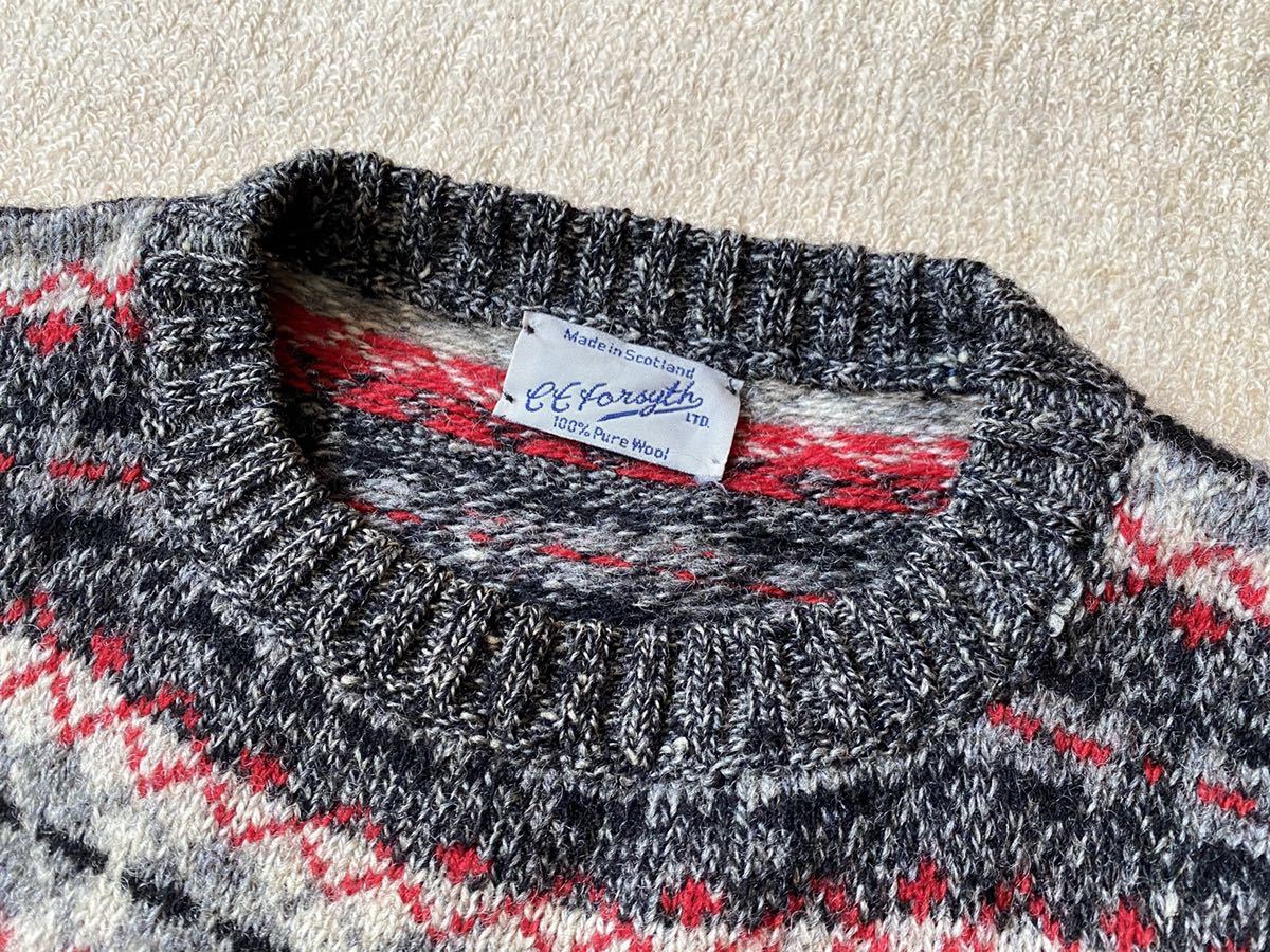 79 以上節約 ニット セーター スコットランド製ピュアウール 穴あり Www Anavara Com