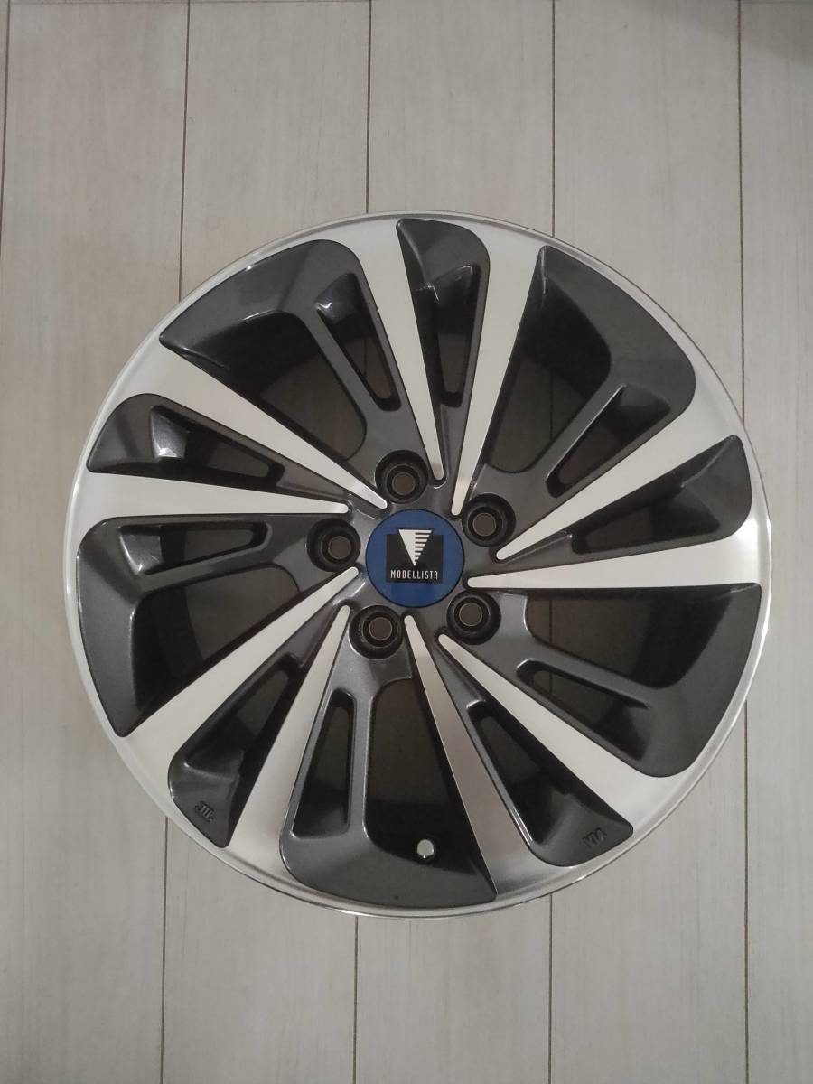 【美品】 トヨタ純正 モデリスタ スピンエア3 15×6.5J INSET+40 PCD100mm 5穴 4本セット_6