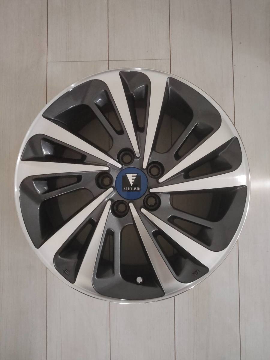 【美品】 トヨタ純正 モデリスタ スピンエア3 15×6.5J INSET+40 PCD100mm 5穴 4本セット_8