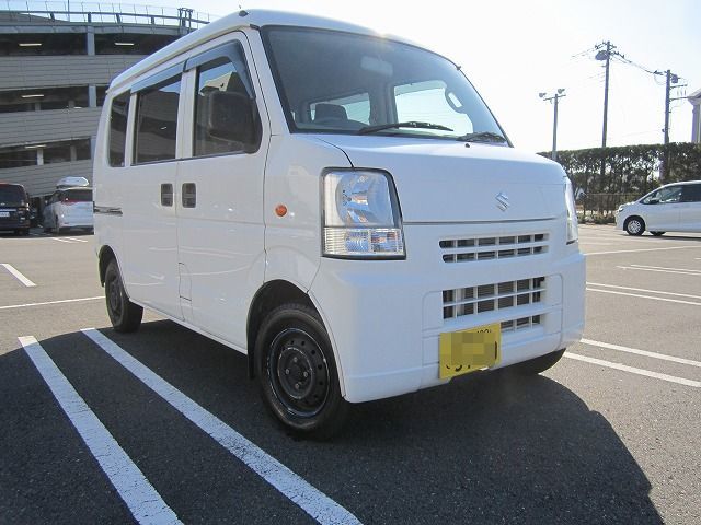 ◎25年式エブリイバン PC ハイルーフAT 車検5/8迄 白 タイヤ新品同様