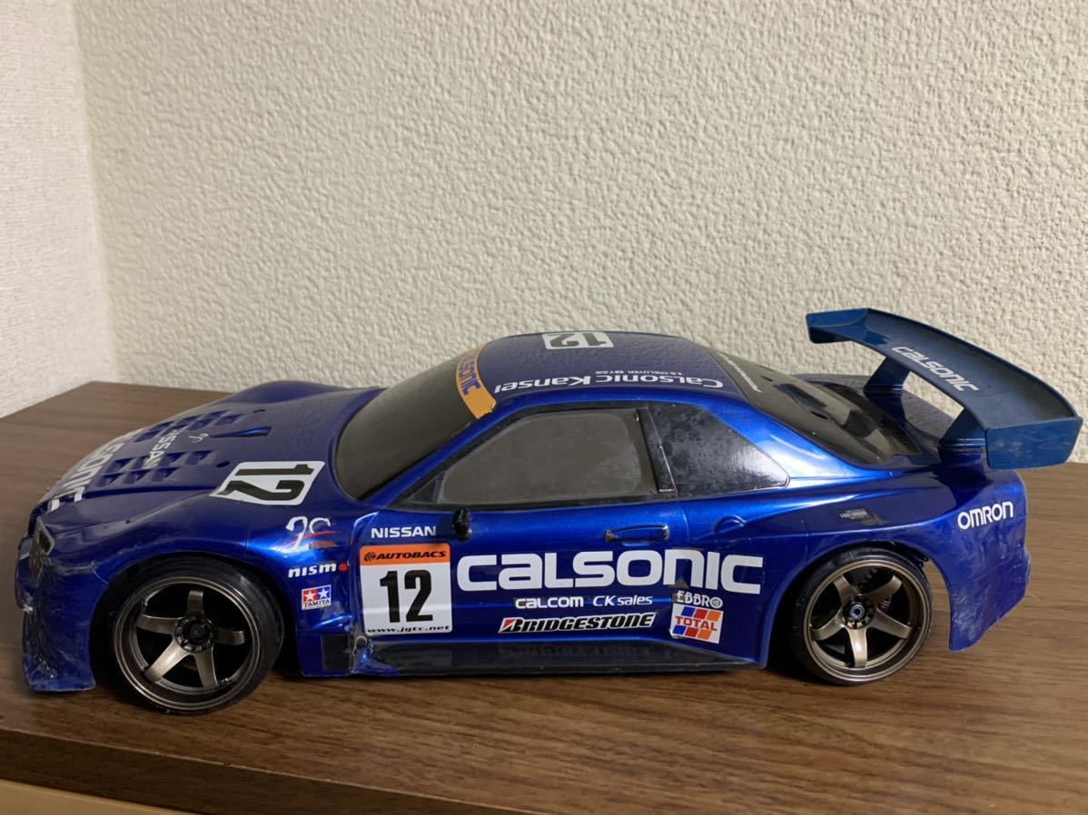 タミヤ カルソニック スカイライン GT-R 34 1/10ラジコン ボディ