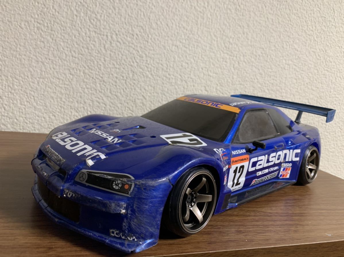 タミヤ カルソニック スカイライン GT-R 34 1/10ラジコン ボディ