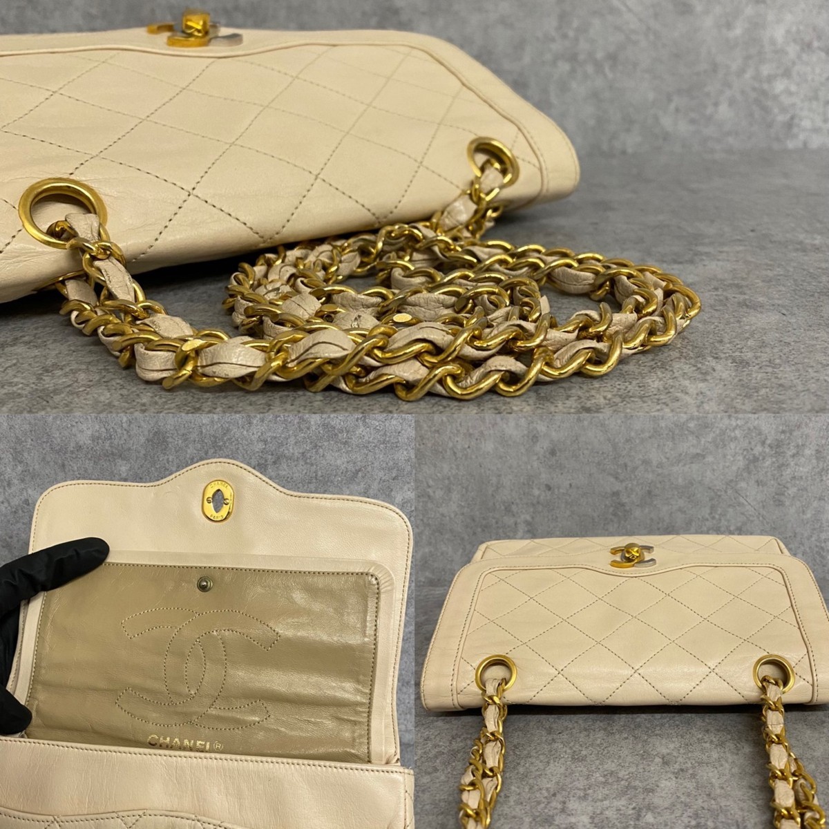 金沢店】美品 シャネル CHANEL パリ限定 ダブルフラップ チェーン 