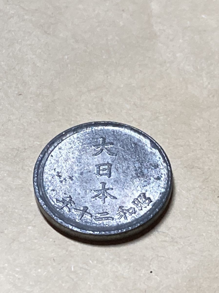 古銭 日本) 1銭錫貨 昭和20年 未使用 状態の良いものは希少 レアコイン 
