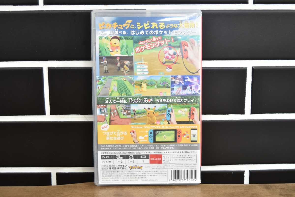 任天堂 スイッチ ポケットモンスター Let S Go ピカチュウ レッツゴー Nintendo Switch ポケモン ニンテンドースイッチソフト 売買されたオークション情報 Yahooの商品情報をアーカイブ公開 オークファン Aucfan Com
