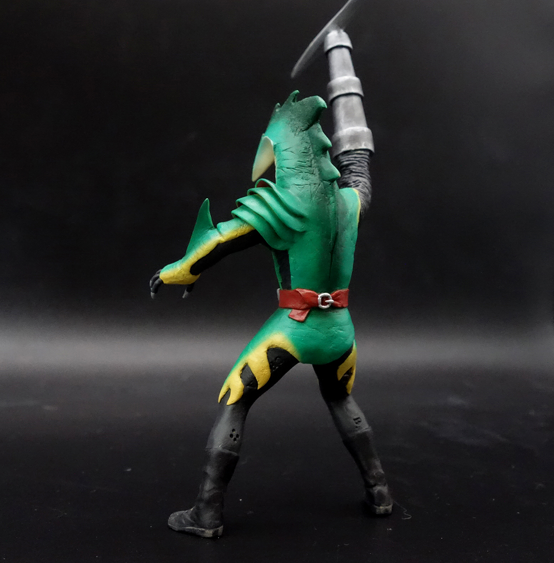 HG 仮面ライダー 改造 リペイント 完成品 仮面ライダーV3 ピッケル