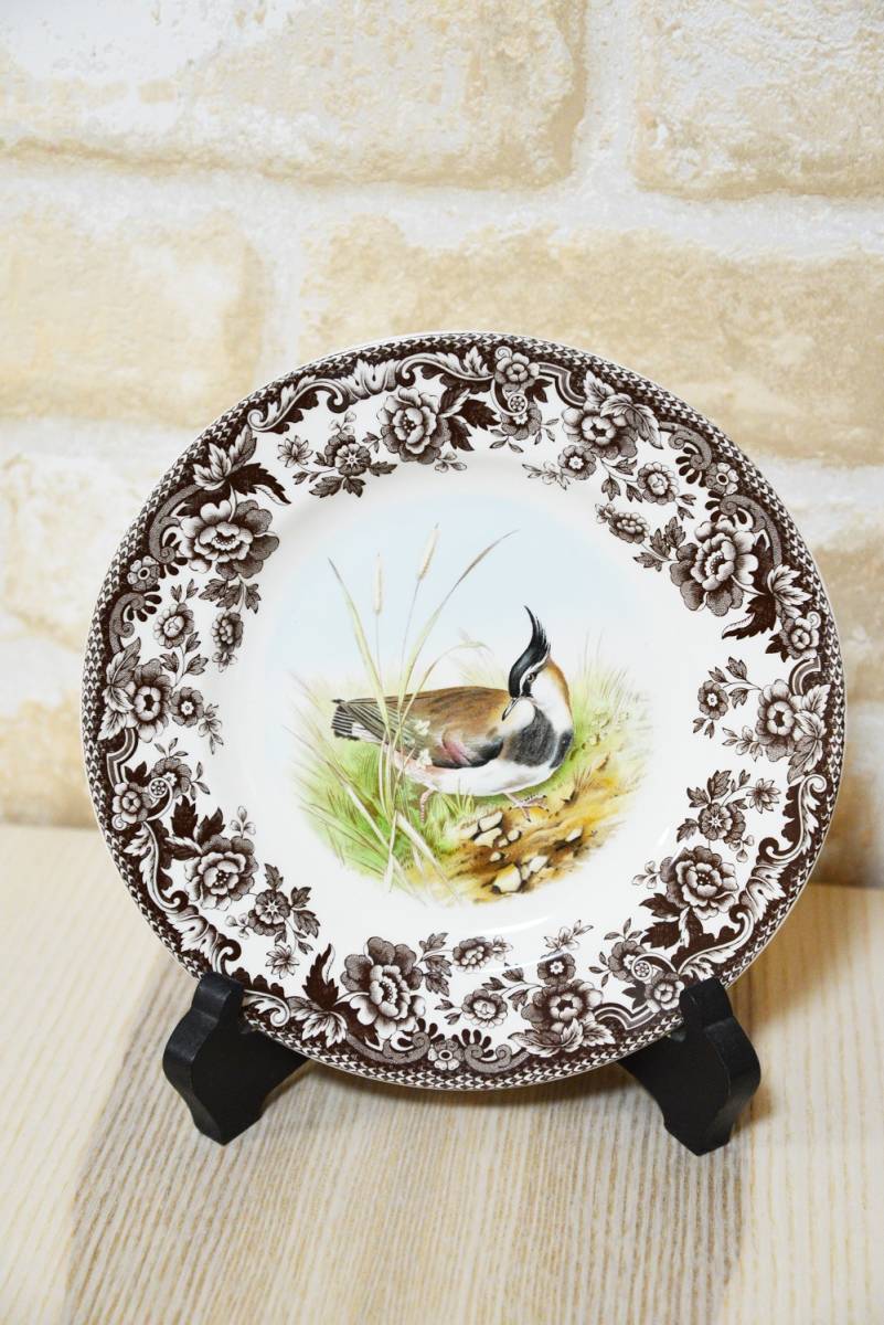 レア柄美品☆　スポード　Woodland ケーキ皿