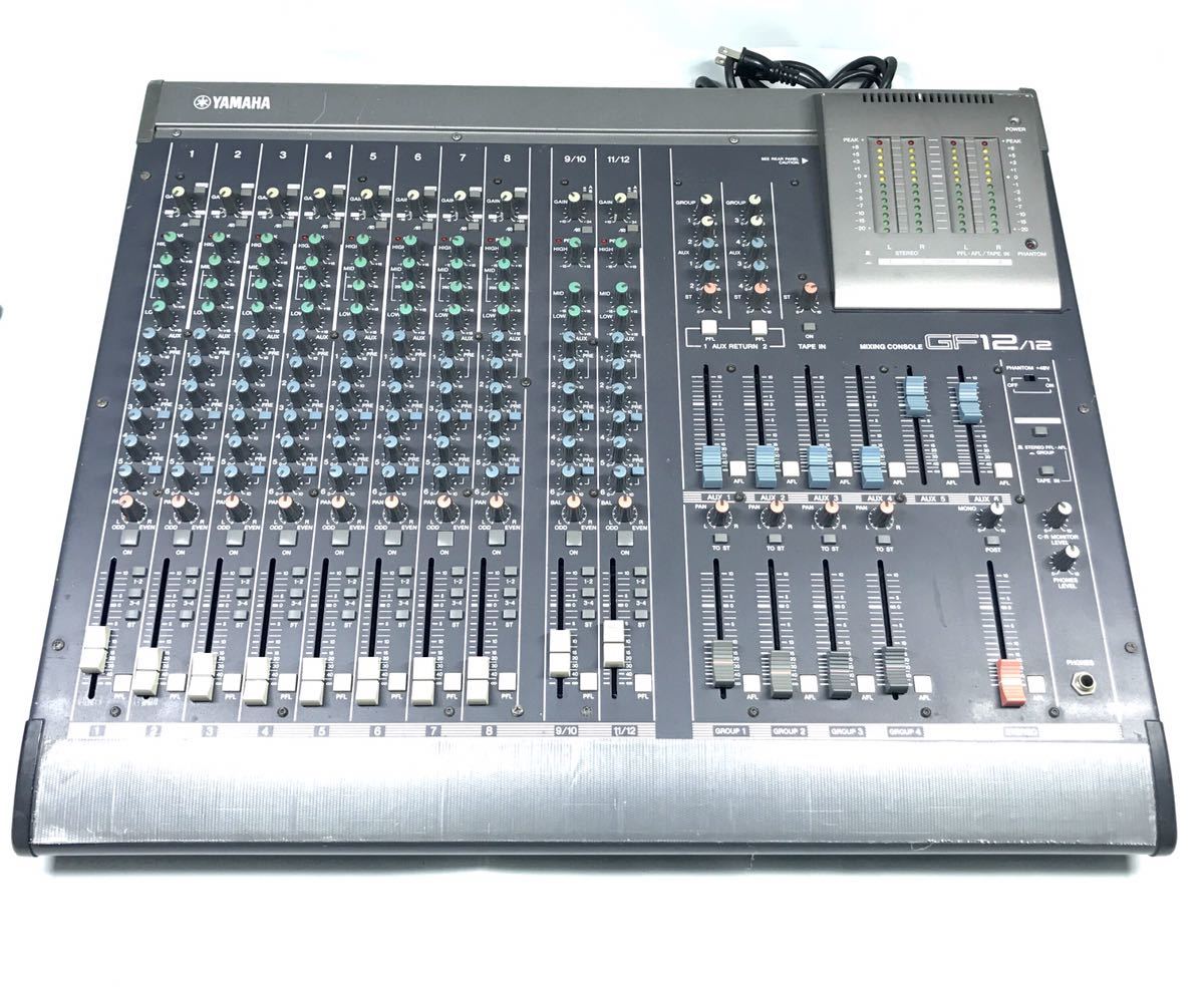 YAMAHA ヤマハ GF12/12 ミキシングコンソール 音響機器/PA機器/アナログミキサー/卓ミキサー/PAミキサー