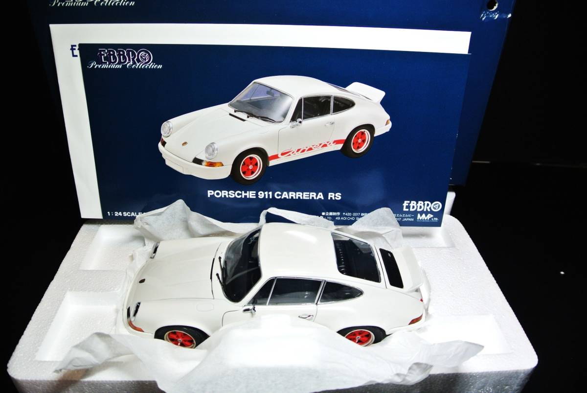 ☆稀少モデル☆美品☆EBBRO 1/24 PORSCHE 911 CARRERA RS エブロ