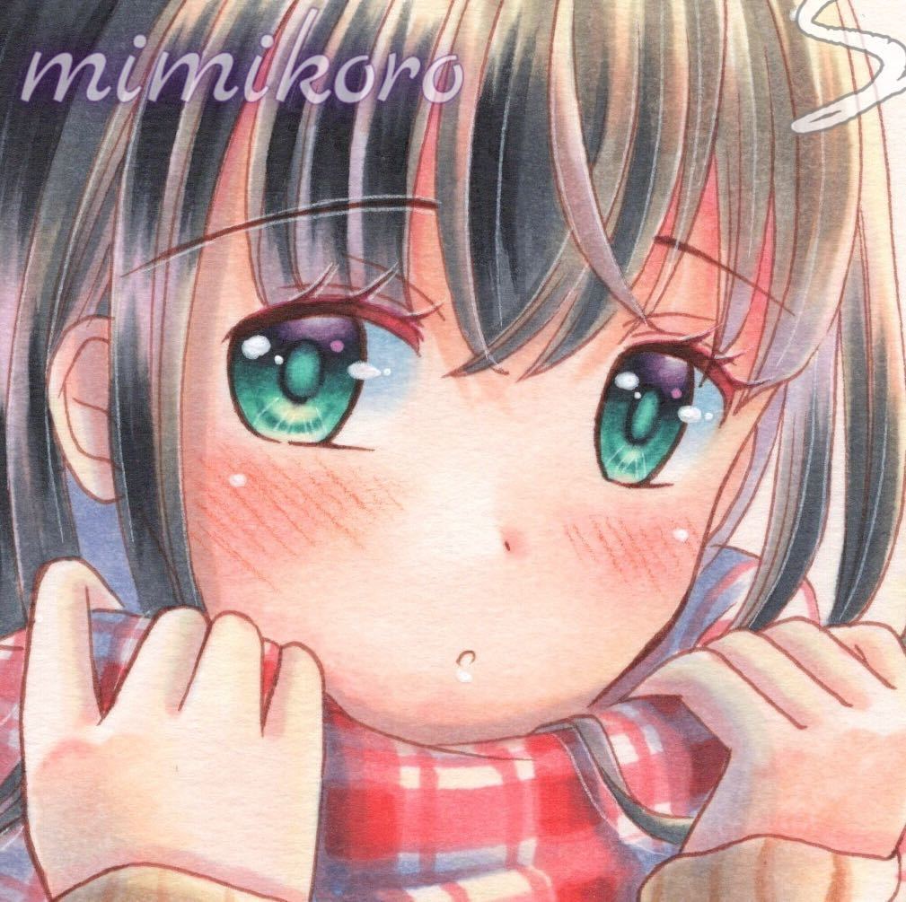 オリジナル手描きイラスト マフラーと女の子 女子高生 制服 コピック アナログ 手描きイラスト 売買されたオークション情報 Yahooの商品情報をアーカイブ公開 オークファン Aucfan Com