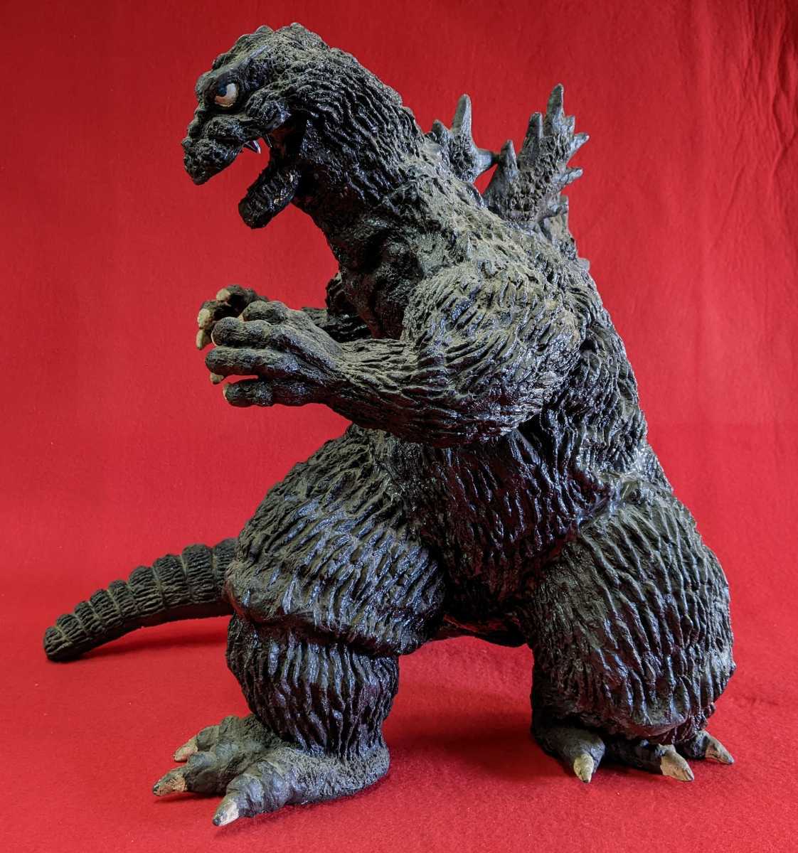 ゴジラ ソフビ ソフビキット 完成品 酒井ゆうじ ひねりキンゴジ 海洋堂 