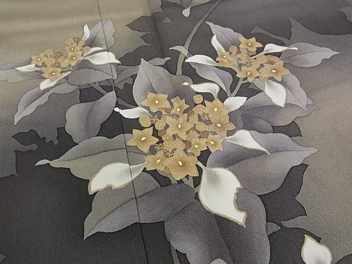 平和屋□極上 京都の名門ブランド 銀花仙 訪問着・袋帯セット 草花 
