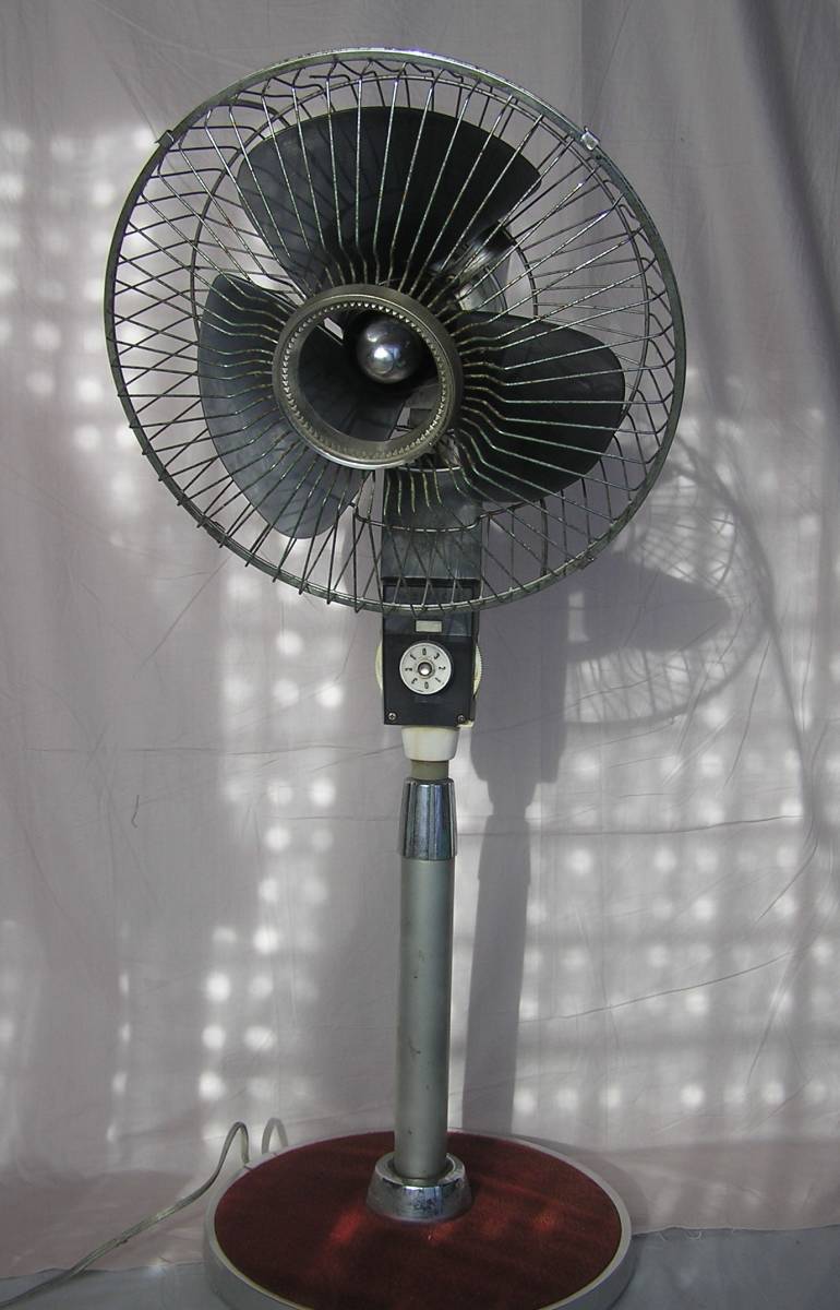 昭和ﾚﾄﾛ扇風機 日立東京A.C.30CM STAND FAN