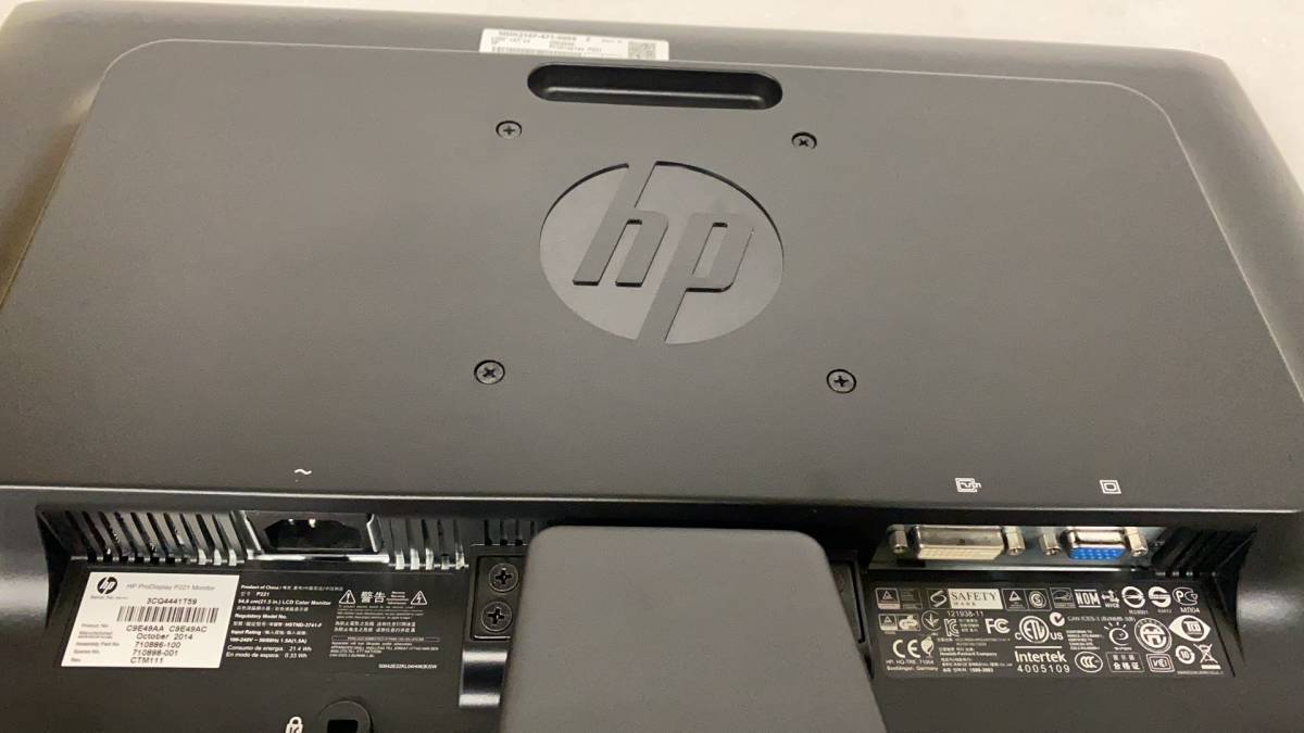 良品】HP P221 /液晶モニター /A5-P221 HP ProDisplay 21.5