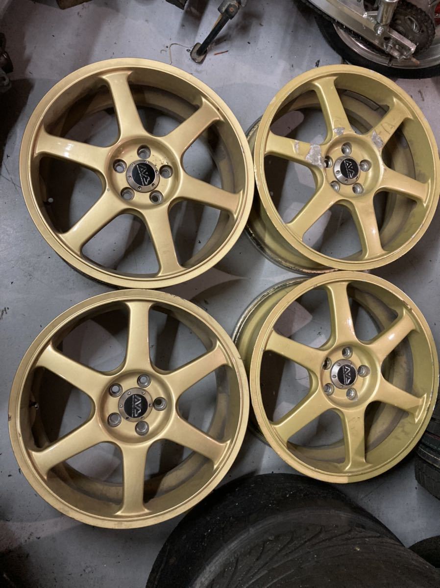 本物保証，人気SALE YOKOHAMA AVS MODEL6 17インチ 7J+48 PCD100 4本セット(社外品)｜売買されたオークション情報、yahooの商品情報をアーカイブ公開 - オークファン 5穴