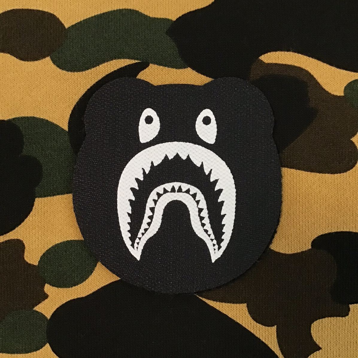 ★2XL★ BE@R シャーク パーカー 1st camo shark full zip hoodie XXL a bathing ape BAPE medicom toy ベアブリック エイプ ベイプ md85 1st CAMO camo black フリマアプリ TOY☆1ST