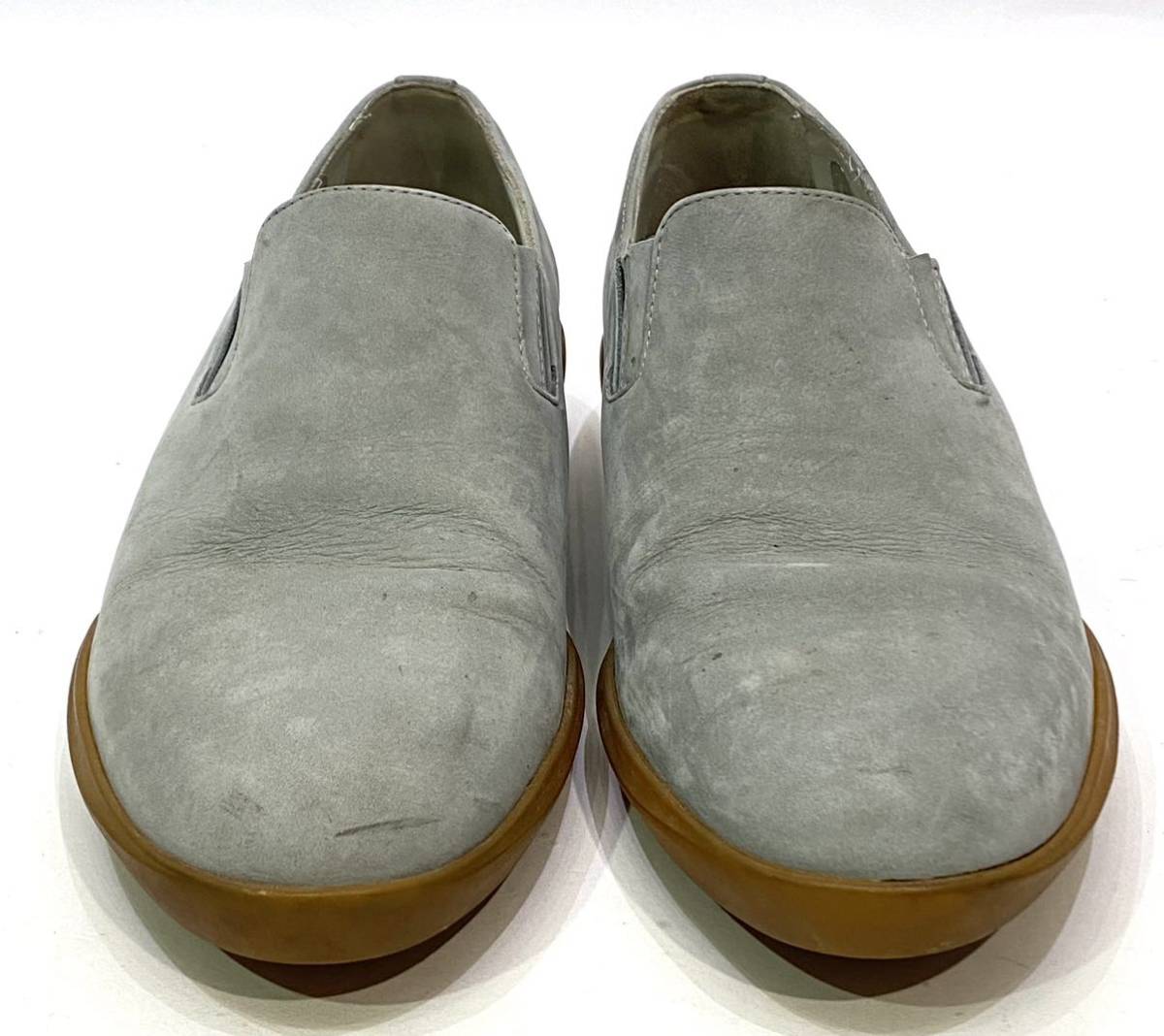 正規品 LOUIS VUITTON メンズ LV CUP ヌバック スリッポン シューズ 