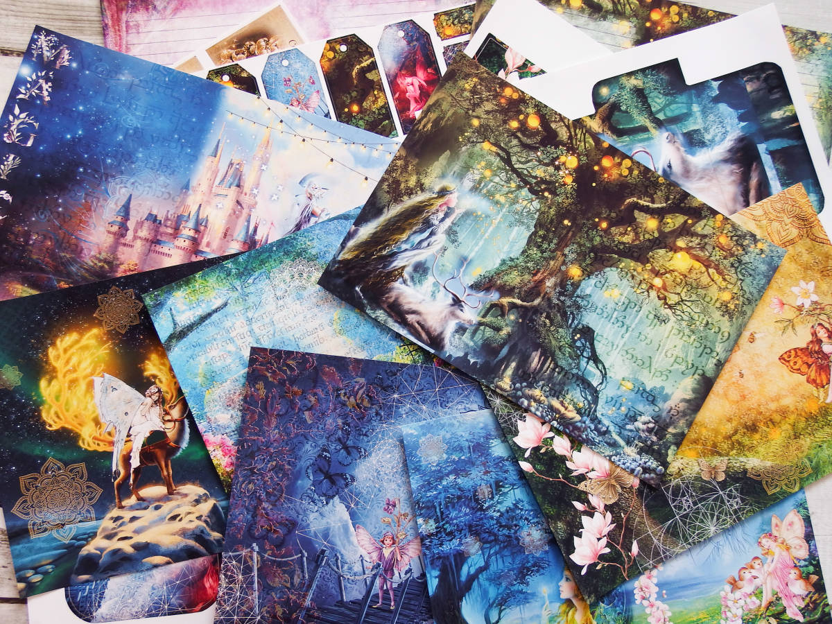 サイズ15枚 奇幻森林精 ファンタジー森の妖精素材紙tk 14 背景紙デザインペーパー ジャンクジャーナルコラージュ 海外 スクラップブッキング 売買されたオークション情報 Yahooの商品情報をアーカイブ公開 オークファン Aucfan Com