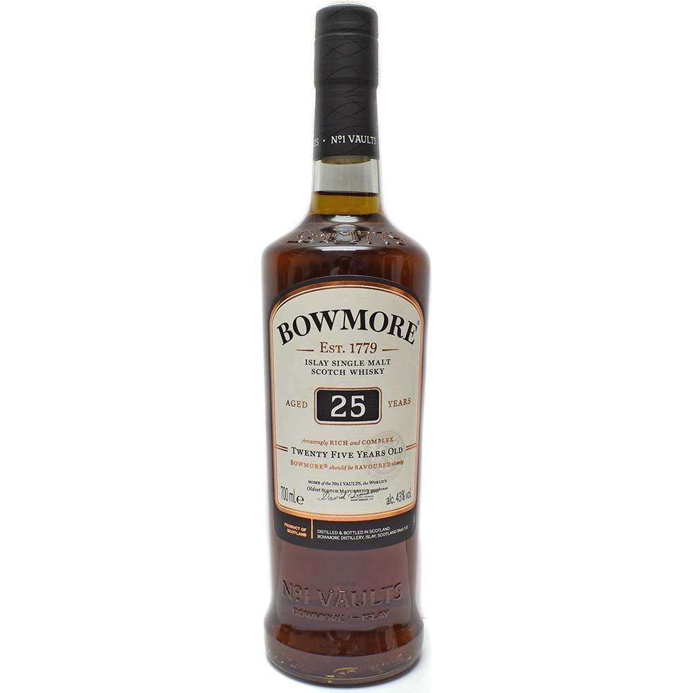 BOWMORE【ボウモア】25年 43度/700ml 古酒 未開栓【中古】 ボウモア 25