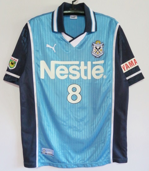 ジュビロ磐田 2000 ホームS/Sユニフォーム#8奥大介 XO HOME JERSEY(J