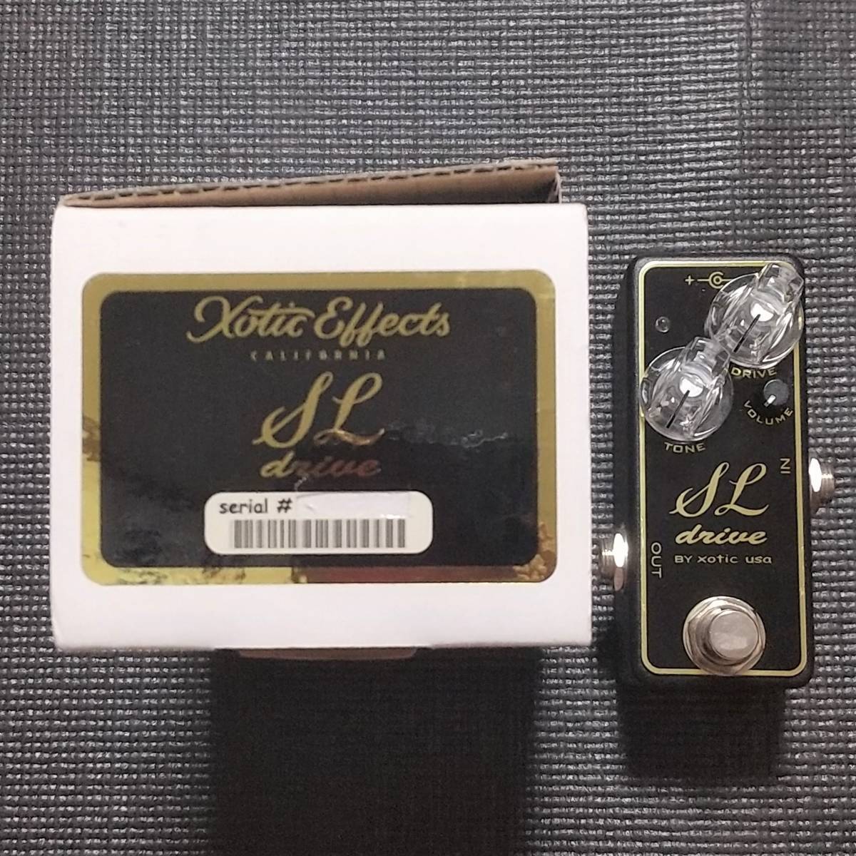 ■Xotic Effects SL drive 箱付 エキゾチック エフェクツ Distortion ディストーション Fuzz Metal Marshall マーシャル Plexi プレキシ