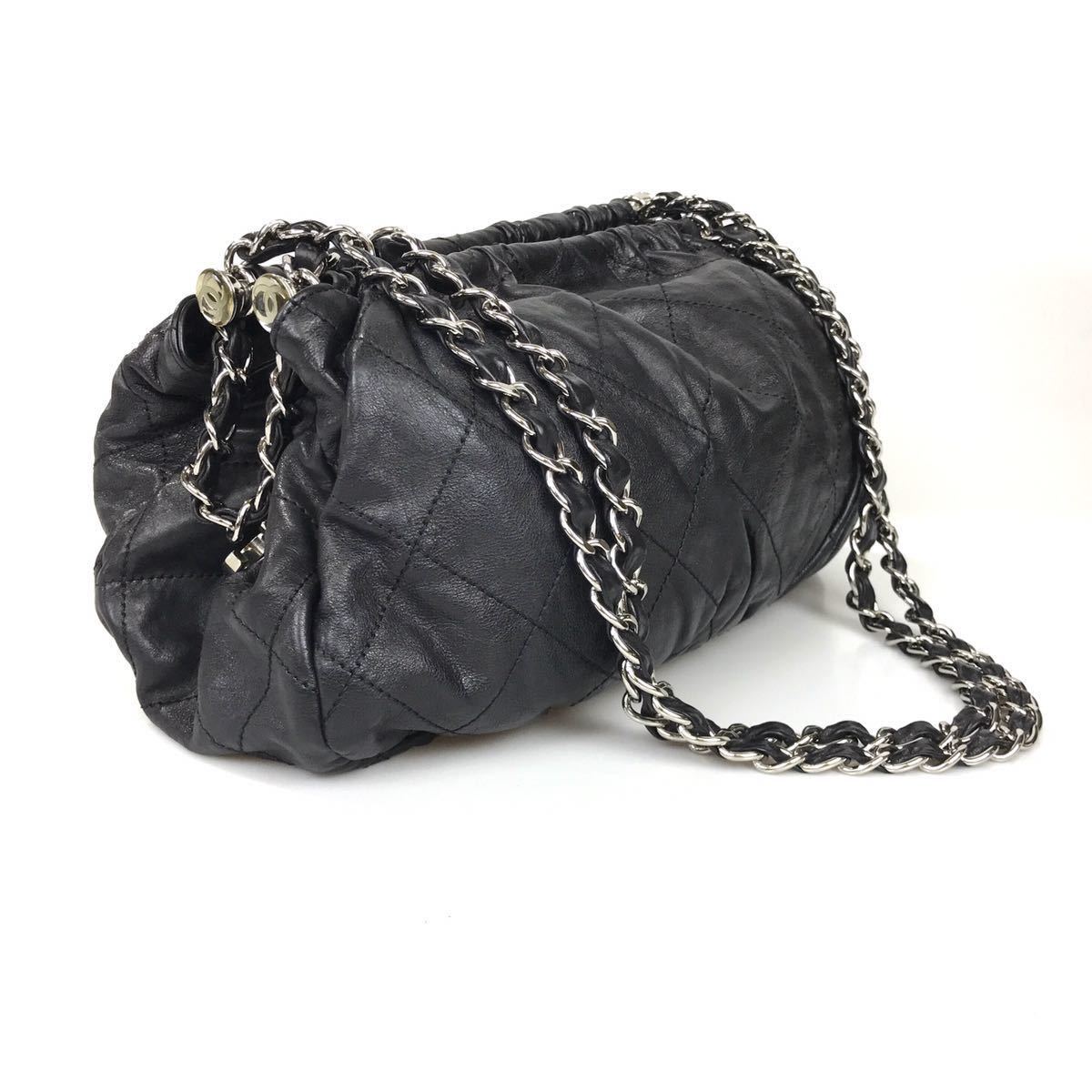 美品】CHANEL シャネル バッグ ショルダーバッグ チェーンショルダー 