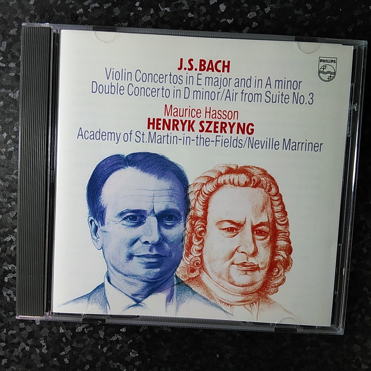 24bit J.S.バッハ ヴァイオリン協奏曲集 PHILIPS J.S. Bach 
