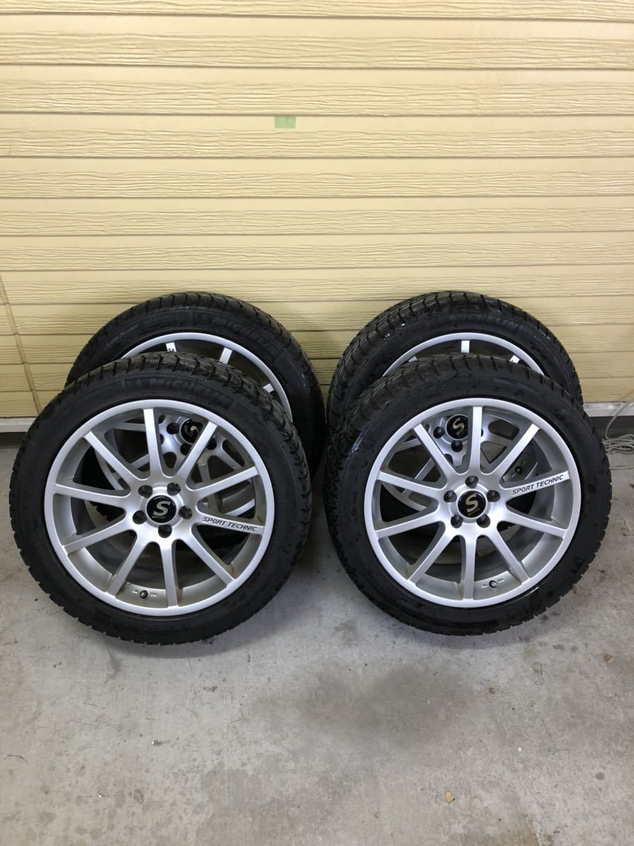 アルミホイール4本セットSPORT TECHNIC 17インチ7JJ アウディ、VW等 