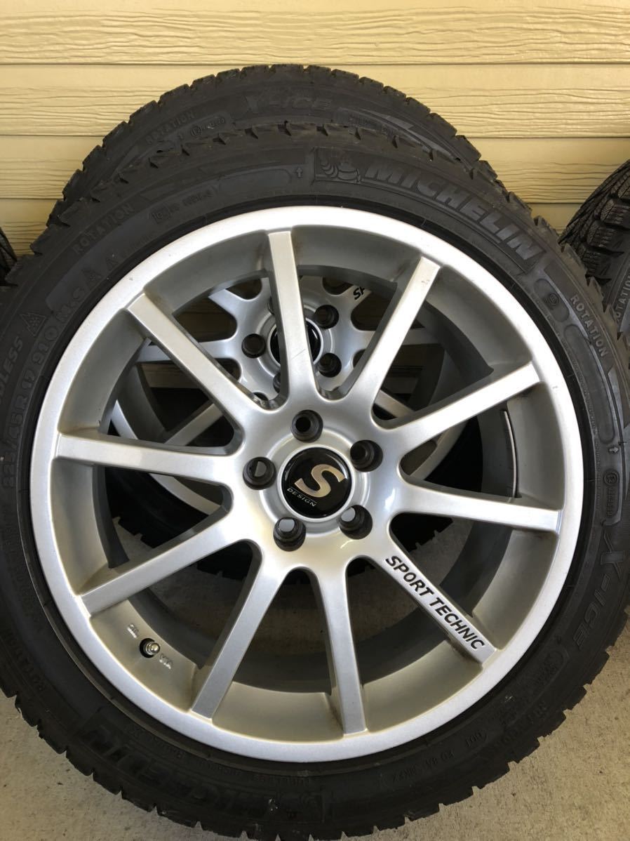 アルミホイール4本セットSPORT TECHNIC 17インチ7JJ アウディ、VW等 