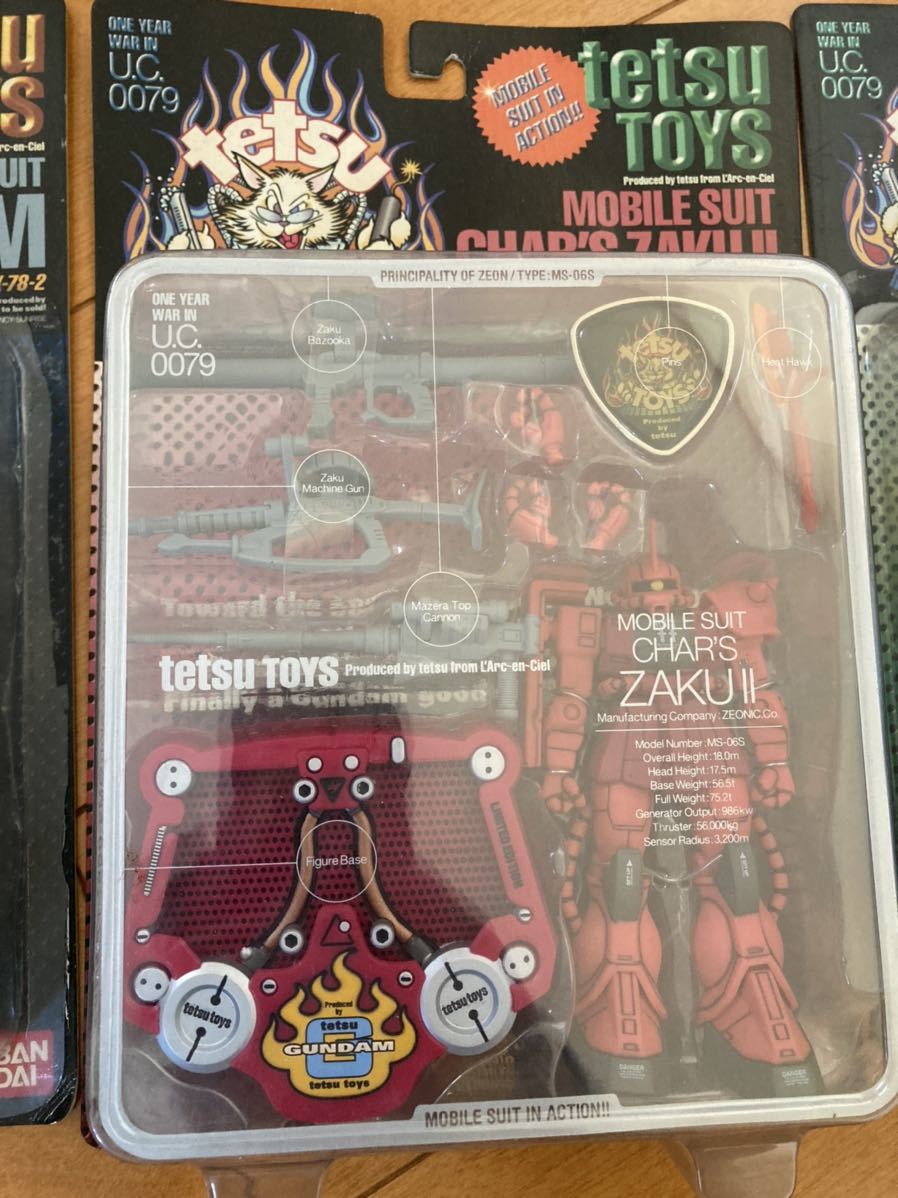 【完全未使用/当時物】MIA tetsu TOYS ガンダム ラルクアンシエル ms in action L'Arc～en～Ciel tets toys ラルクアンシェル - tetsu