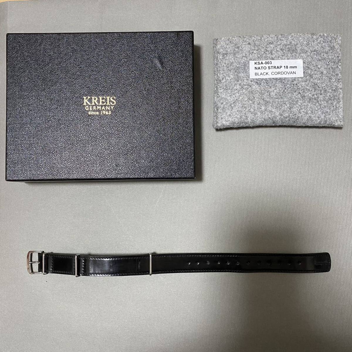 KREIS ドイツ製 NATO ベルトALDEN オールデン ホーウェン コードバン  