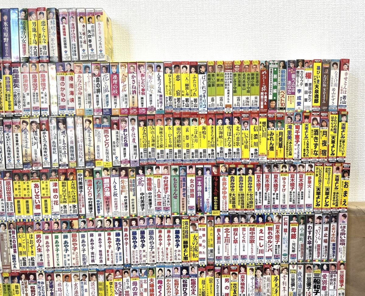 送料無料！】邦楽カセットテープ 大量おまとめ 約400本以上