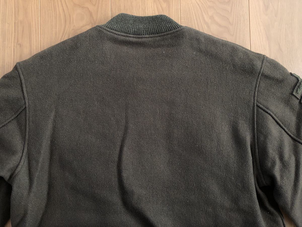 STUSSY old USA製 ウール MA-1 フライトジャケット M 00s ☆ 90s 80s 