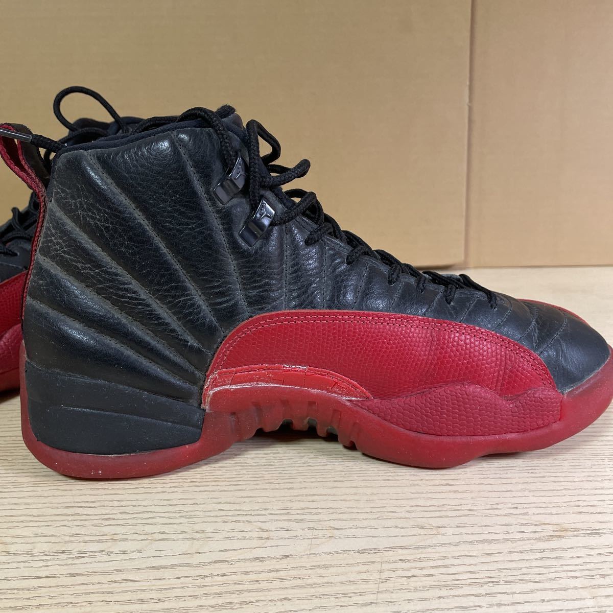 10 NIKE AIR JORDAN 12 28cm / ナイキ エア ジョーダン 12 黒 90年代 