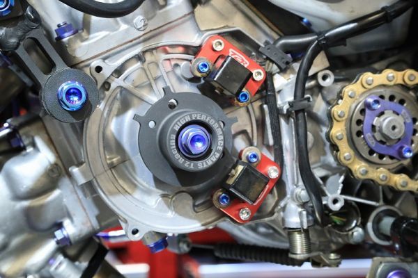 １円売切！超軽量フライホイール NSR250R T2racing 超軽量フライホイール NSR250R T2Racing Webike MC21の軽量フライホイール ２