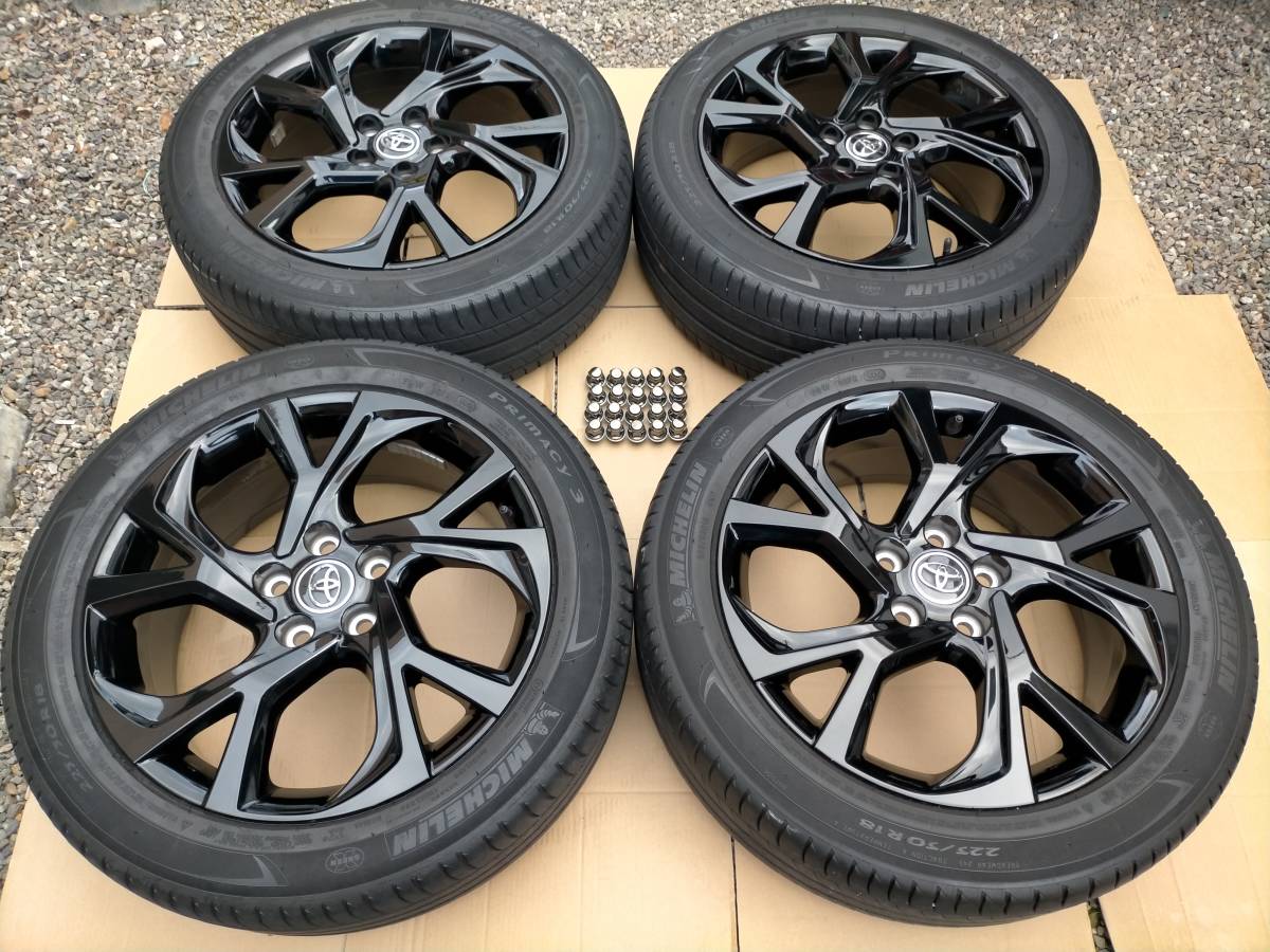 トヨタ 前期C-HR 特別仕様車 Mode Nero モードネロ　純正タイヤ ホイール 4本セット 純正平座ナット付き 225/50R18 18インチ Safety | トヨタ 茨城トヨタ 特別仕様車G“Mode-Nero Ⅱ”紹介