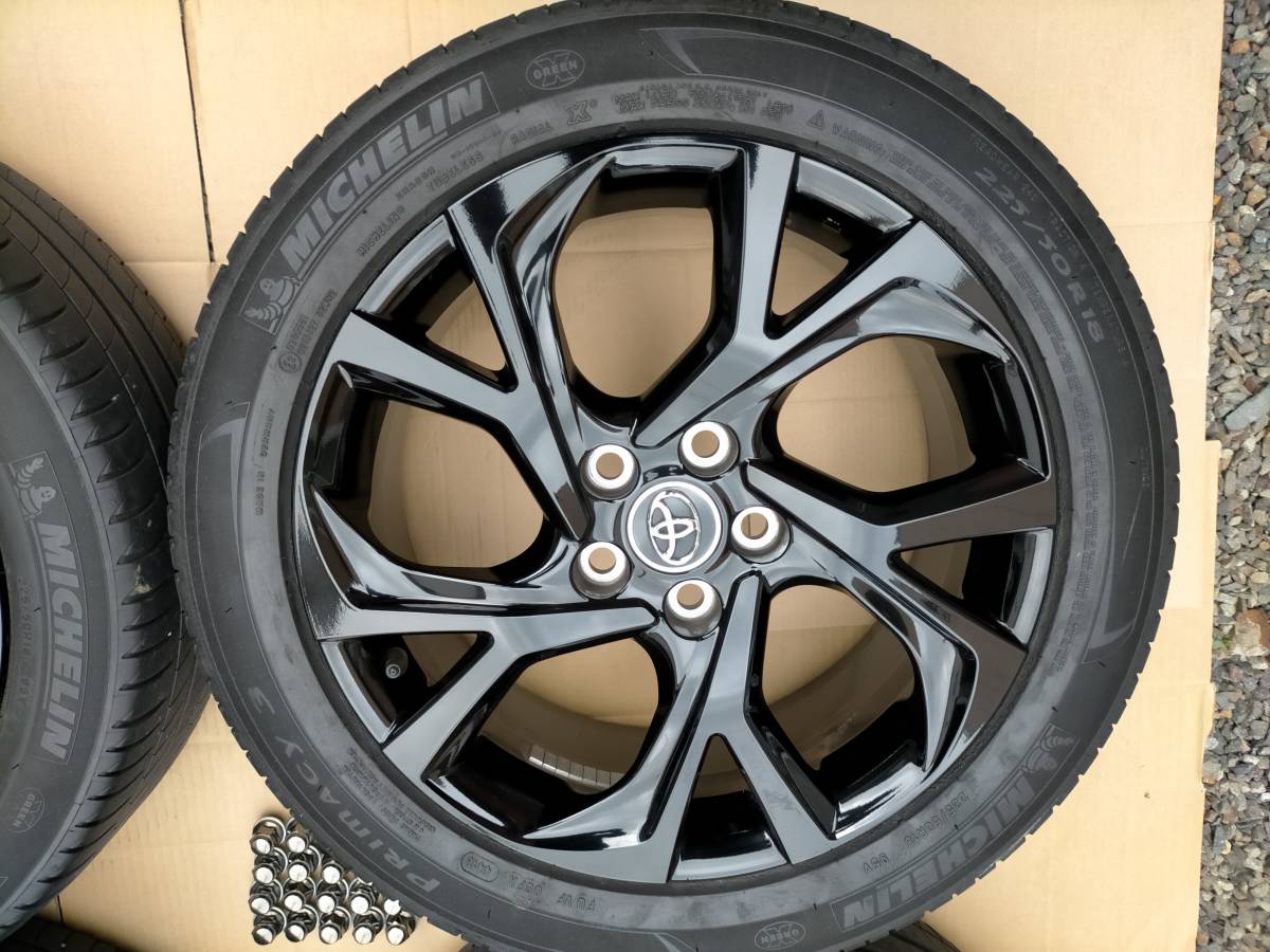 トヨタ 前期C-HR 特別仕様車 Mode Nero モードネロ　純正タイヤ ホイール 4本セット 純正平座ナット付き 225/50R18 18インチ Safety | トヨタ 茨城トヨタ 特別仕様車G“Mode-Nero Ⅱ”紹介