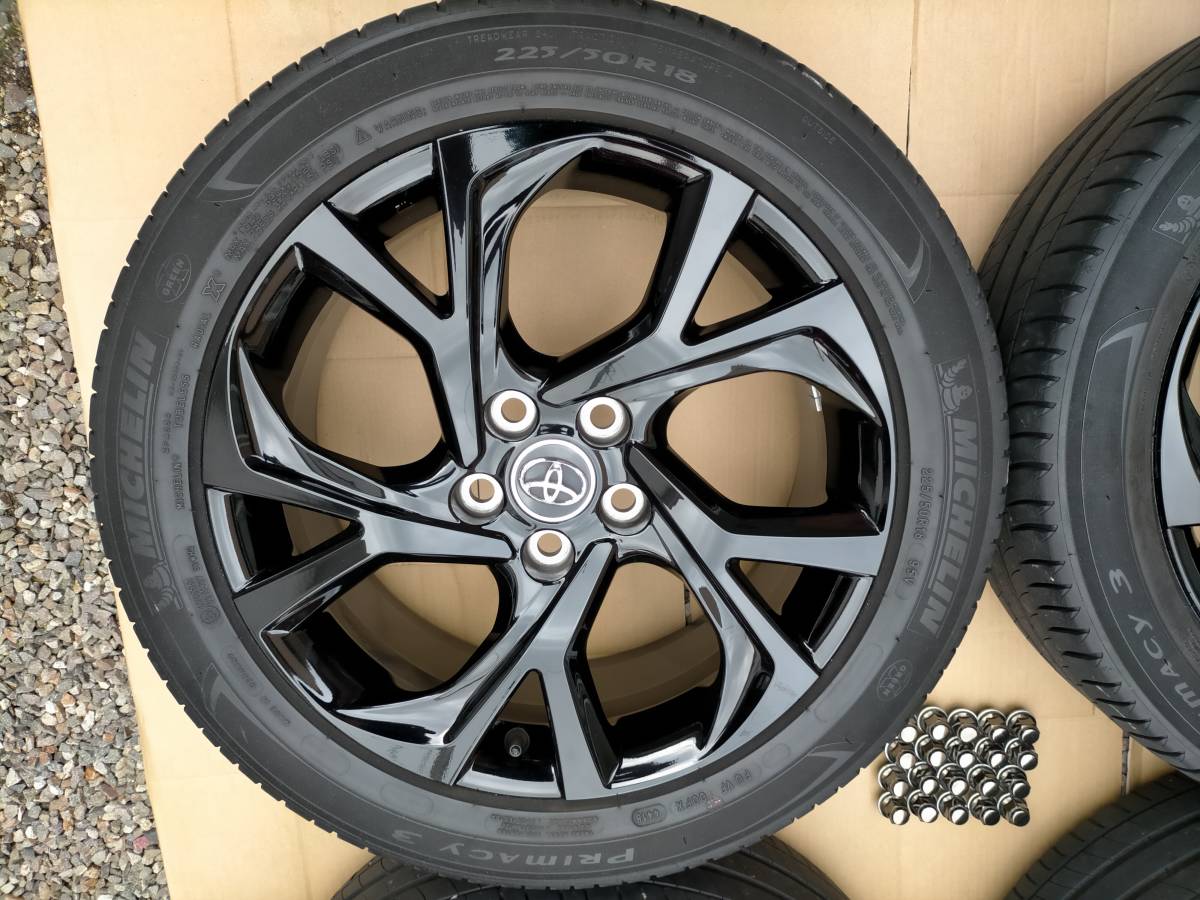トヨタ 前期C-HR 特別仕様車 Mode Nero モードネロ　純正タイヤ ホイール 4本セット 純正平座ナット付き 225/50R18 18インチ Safety | トヨタ 茨城トヨタ 特別仕様車G“Mode-Nero Ⅱ”紹介