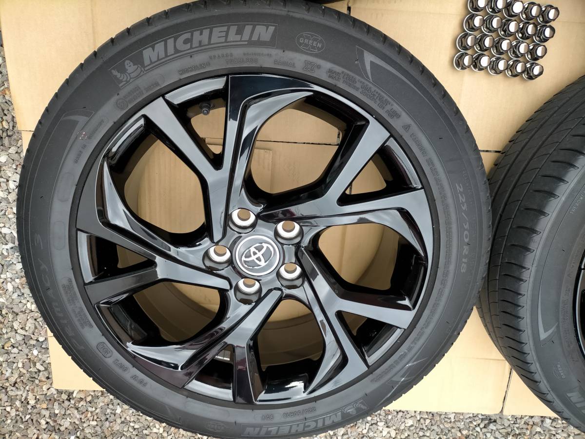 トヨタ 前期C-HR 特別仕様車 Mode Nero モードネロ　純正タイヤ ホイール 4本セット 純正平座ナット付き 225/50R18 18インチ Safety | トヨタ 茨城トヨタ 特別仕様車G“Mode-Nero Ⅱ”紹介