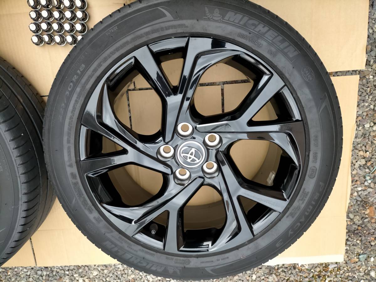 トヨタ 前期C-HR 特別仕様車 Mode Nero モードネロ　純正タイヤ ホイール 4本セット 純正平座ナット付き 225/50R18 18インチ Safety | トヨタ 茨城トヨタ 特別仕様車G“Mode-Nero Ⅱ”紹介