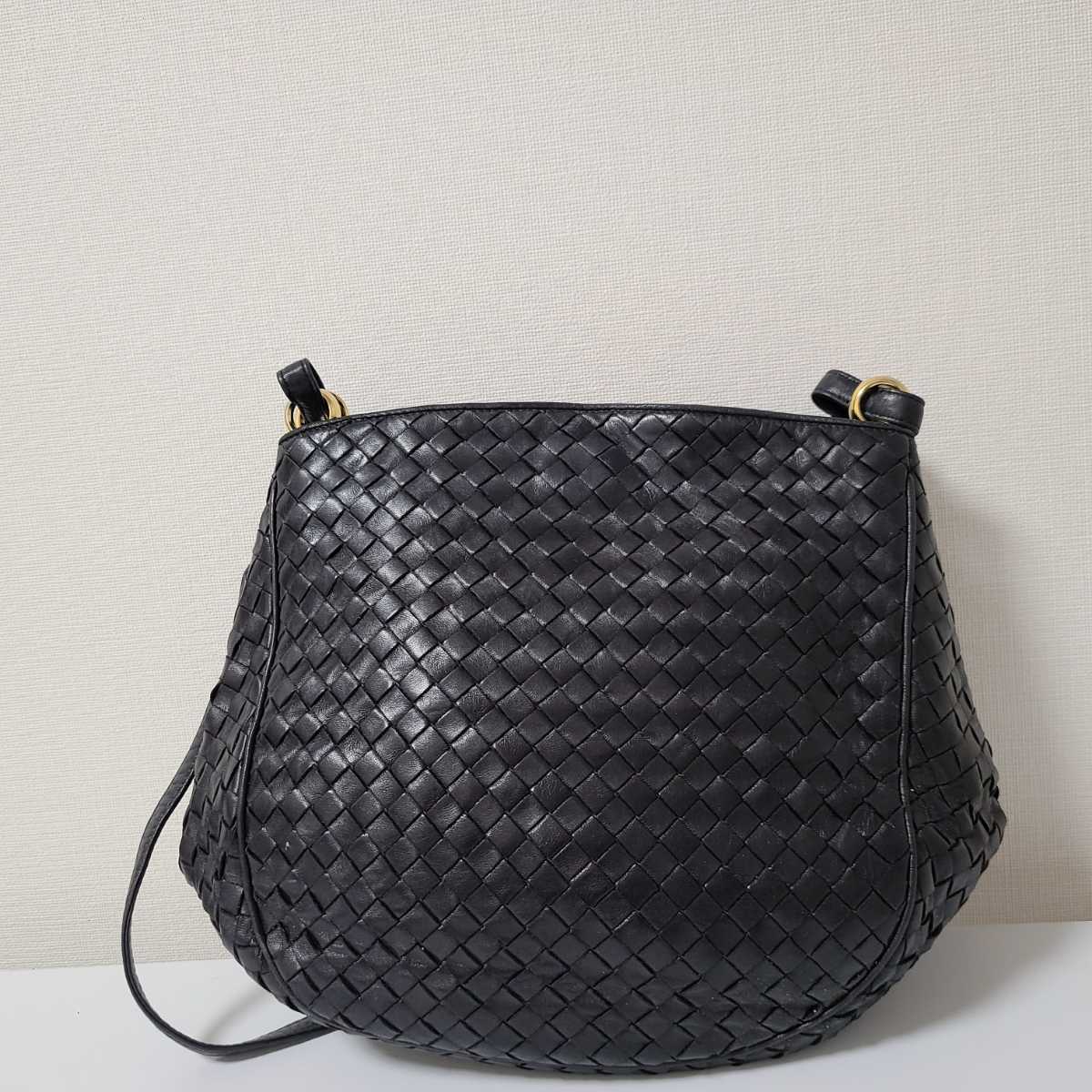 美品 BOTTEGAVENETA ボッテガヴェネタ レザー 2WAYブラック 美品 BOTTEGAVENETA ボッテガヴェネタ レザー 2WAYブラック