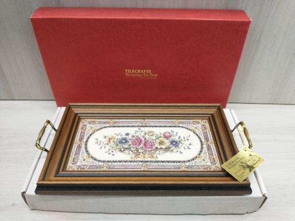 Tea Victorian - Tray Vintage TILECRAFTS English Set メルカリ &amp