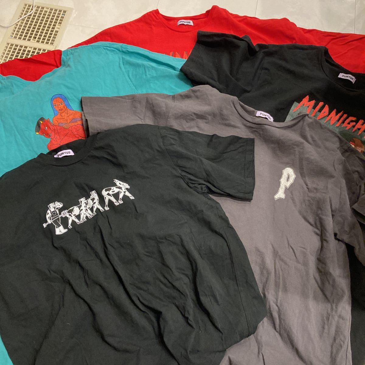 punyus プニューズ Tシャツ まとめ売り(半袖Tシャツ)｜売買された 
