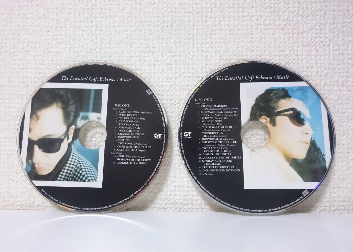 ジ・エッセンシャル・カフェ・ボヘミア　佐野元春　限定版 廃盤 佐野元春 THE ESSENTIAL CAFE BOHEMIA 2CD + 1DVD 2006年 完全