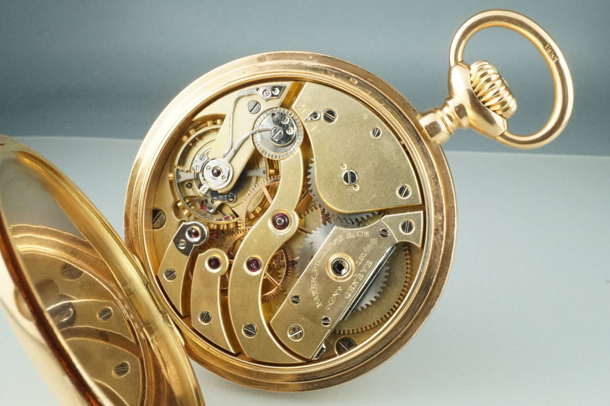 パテックフィリップ クロノメトロ ゴンドーロ　PG 18金無垢 cal.21?　手巻き 懐中時計　PATEK PHILIPPE CHRONOMETRO GONDOLO　アンティーク_4