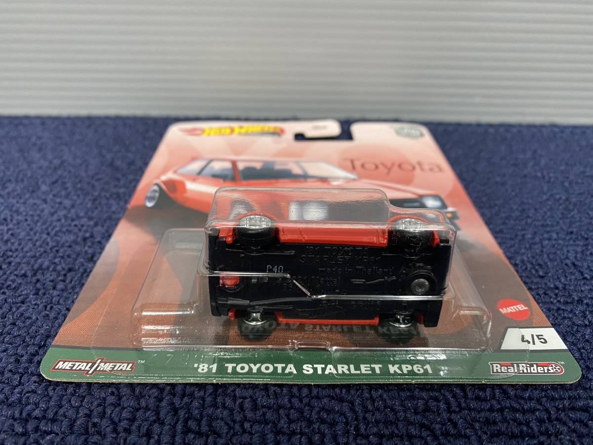ホットウィール 1 64 トヨタ スターレット Kp61 Starlet Kp61 旧車 乗用車 売買されたオークション情報 Yahooの商品情報をアーカイブ公開 オークファン Aucfan Com